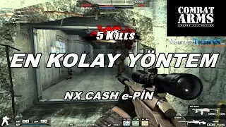 Combat Arms Nx Cash Satın Al, Combat Arms Nexon E-pin Yükleme