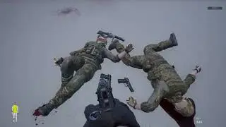 Warbox layered damage and gore showcase