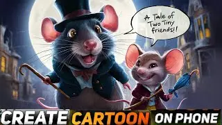 Cartoon Video Kaise Banaye || How to create cartoon animation video || How to create cartoon video