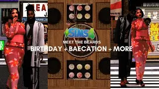 ✨BRAND NEW✨ | MEET THE BEARDS | SURPRISE SURPRISE🎂🍾🥳 | S4E12 #blacksimmer #sims4 #sims4lp