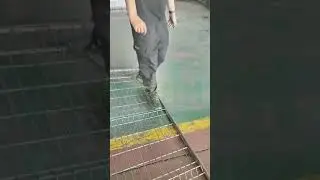 temporary fence welding strength test(quality control)