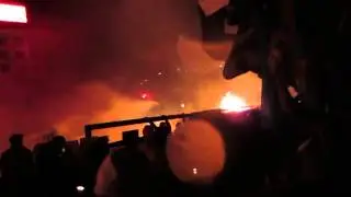 Ночная атака Беркута  Майдан