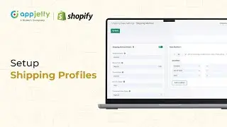 Create shipping profile and create shipping rates for group of products