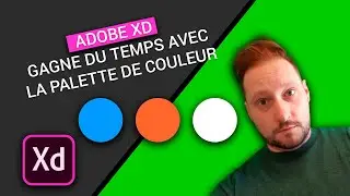 ADOBE XD : Comment AJOUTER une PALETTE de COULEURS