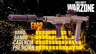 La MEJOR CLASE de la EM2 sin RETROCESO para WARZONE TEMPORADA 6 (CONFIGURACIONES y ESTADISTICAS).