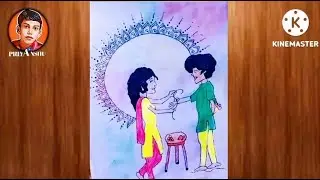 How To Draw Raksha Bandhan For Beginners With Pen Skech How To Draw Rakhi | Raksha Bandhan Drawing |