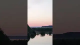 Волжские виды на рассвете