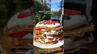 What I eat in a day on vacation | 100G+ protein | Full recipes⬆️ 