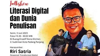 LITERASI Digital dan Dunia Penulisan - Riri Satria