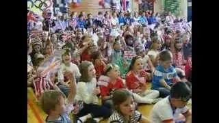 St. Mary's RC Primary School, Sunderland singing 'Sing'