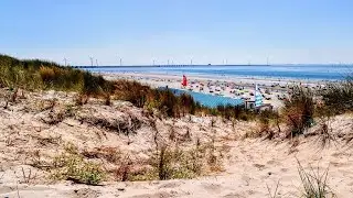 Dream beaches in Schouwen-Duiveland in Holland Zeeland Renesse