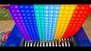 WOW! POP IT VS FAST SHREDDER! AMAZING VIDEO!