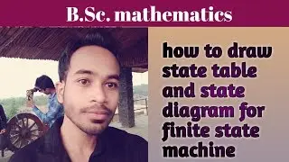 State diagram for binary addition in Finite state machine in hindi
