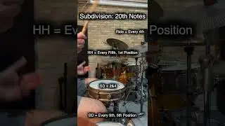 Groove Studies with the 20th Note Section IV, Ex. 11e