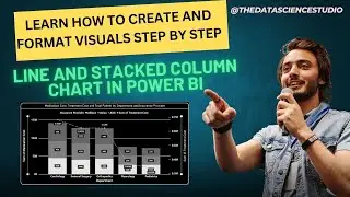 Line and Stacked Column Chart in Power BI || Power BI Visuals || Power BI From Basics | 