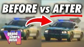 GTA VI TRAILER Side By Side Comparison Ultra High Resolution