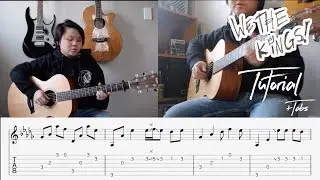 (TUTORIAL) Sad Song - We The Kings // (Fingerstyle Guitar)
