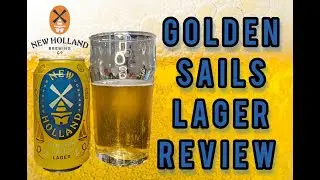 Golden Sails Lager Review #craft #beer #review