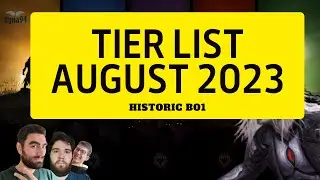 HISTORIC BO1 TIER LIST AUGUST 2023 