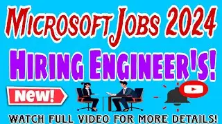 Microsoft Off Campus Drive 2024  Hiring for Freshers as Software Engineer