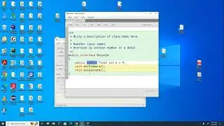 CSA 097: Java Interfaces Can Contain Constants and Default Methods