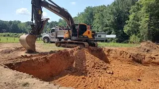 Digging A Basement For A New House
