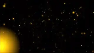 Golden Dust Particles Overlay Free Download