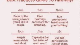 6 best practices for hashtags you should start using today