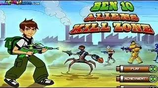 BEN 10 -  ALIEN KILL ZONE ᴴᴰ - FULL LEVEL BEN10 GAMEPLAY