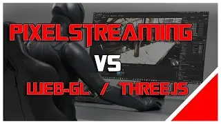 Web-Based 3D Visualizations: Unreal Engine Pixelstreaming vs. Three.js