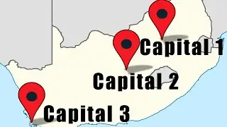 Countries with TWO Capitals .. or MORE !