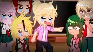 Pro heroes, Class 1-A and parents react to New Student! || mha/bnha || Gacha Club/Life || my AU ||