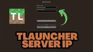Minecraft TLauncher Server IP Address