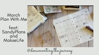 March Plan With Me Personal Wide Rings