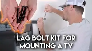 The Ultimate Lag Bolt Kit for Secure TV Mounting