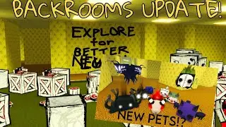 PET SIMULATOR 99 - BACKROOMS UPDATE! 🚪 (SCARY PETS!?)