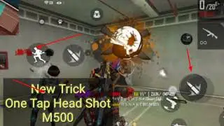 One Tap headshot m500 greena free fire