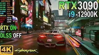 Cyberpunk 2077 Patch 1.5 Native 4K Ultra Settings RTX ON | RTX 3090 | i9-12900K | DDR5 Ram