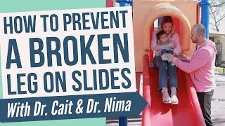 Playground slide safety for parents and their children