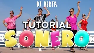 SONERO - TUTORIAL salsa line dance - DJ BERTA Spiegazione passi Balli di gruppo 2023