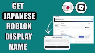 How To Get Japanese Roblox Display Name | Quick & Easy Method