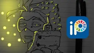 Hawks: How to make glow effects using ibispaint