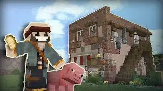 I Was Hungry So I Built A Butcher Shop To Feed Me Forever // Bray's World Forever (2) :: Minecraft