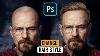 How to Grow Hair on a Bald Head | Photoshop Tutorial for Beginners