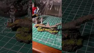 Making my own Scatter Terrain for Star Wars Legion - Forest Log #starwarslegion
