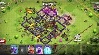 Фарм по миллиону с лишним ресурсов каждую атаку на 8 ТХ Clash of clans
