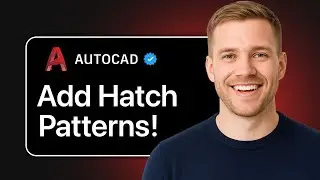 AutoCAD - How To Add Hatch Patterns (Step By Step)