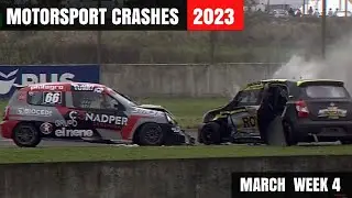 Motorsport Crashes 2023 March Week 4