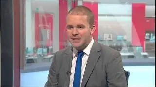Wales Today - Floor Manager walks into shot