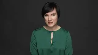 Актриса Алеся Корсак. Французская визитка.